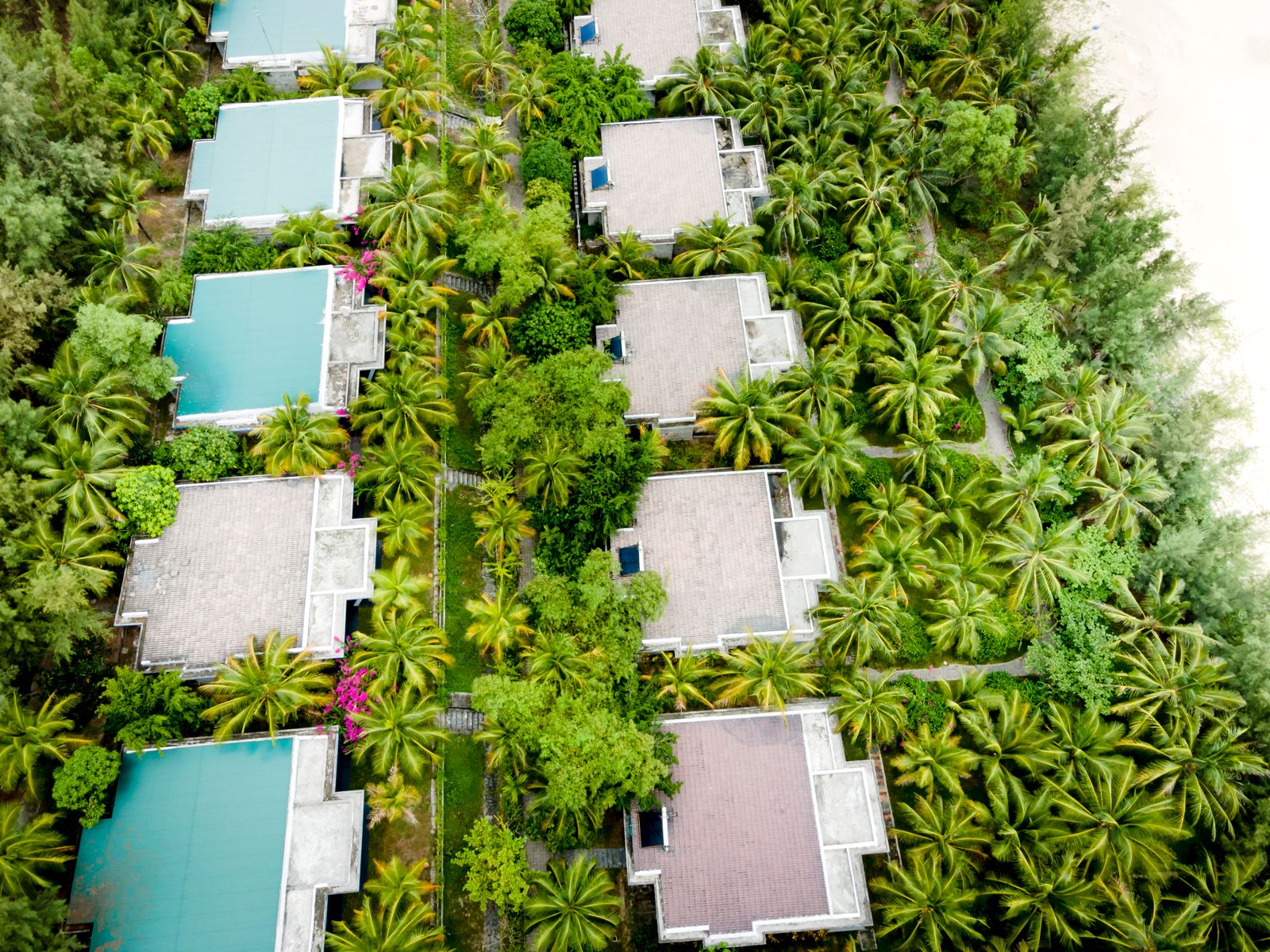 Villa deck facing a Bali rice paddy